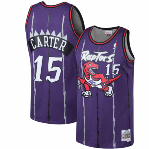 Vince Carter #15 – Toronto Raptors 1998–99 Hardwood Classics Swingman Jersey (Purple)
