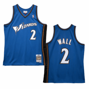 John Wall #2 – Washington Wizards 2010–11 Hardwood Classics Jersey – Blue
