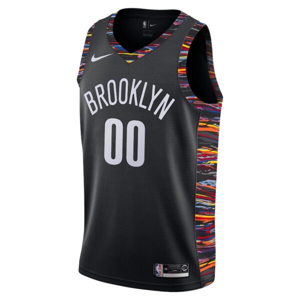 Men’s Brooklyn Nets – Custom "Music Edition" Jersey (Black) - Image 3
