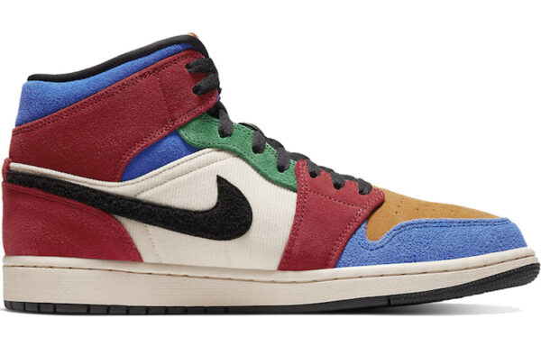 Air Jordan 1 Mid X Blue The Great 'Fearless' CU2805-100 | ICNY SPORT - Image 2