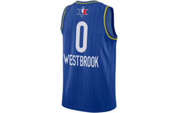Air Jordan NBA Russell Westbrook All Star 2020 Swingman Jersey #0 CJ1059-404 | ICNY SPORT - Image 2