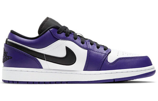 Air Jordan 1 Low 'Court Purple White' 553558-500 | ICNY SPORT - Image 2