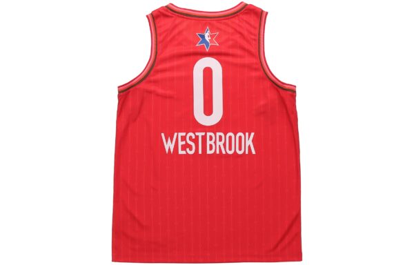 Air Jordan NBA AllStar Edition Swingman Jersey Russell Westbrook NBA2020 Red CJ1063-661 | ICNY SPORT - Image 2