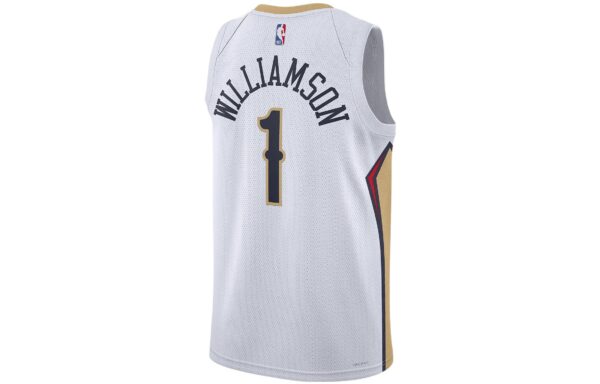 Nike Dri-FIT NBA New Orleans Pelicans Zion Williamson Association Edition 2022/23 Swingman Jersey DN2086-100 | ICNY SPORT - Image 2