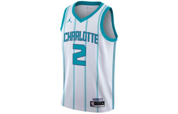 Air Jordan NBA Lonzo Ball Charlotte Hornets 2021/22 Jersey #2 CN8014-103 | ICNY SPORT - Image 2