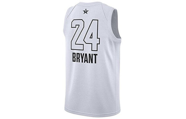 Air Jordan NBA SW Fan Edition Los Angeles Lakers Kobe 24 All-Star Jersey White 928874-112 | ICNY SPORT - Image 2