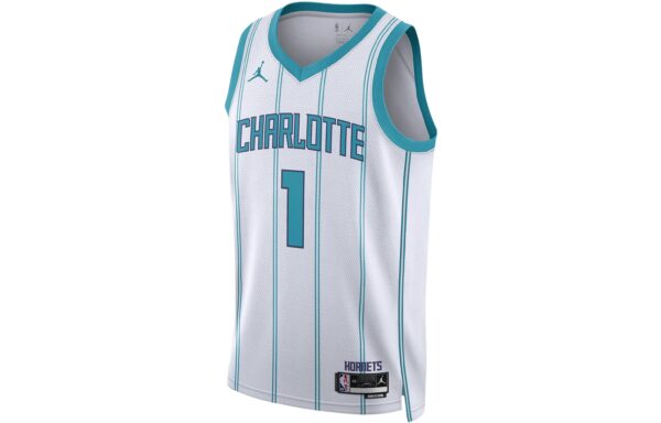 Air Jordan Dri-FIT NBA Charlotte Hornets Lamelo Ball Association Edition 2022/23 Swingman Jersey DN2071-100 | ICNY SPORT - Image 2