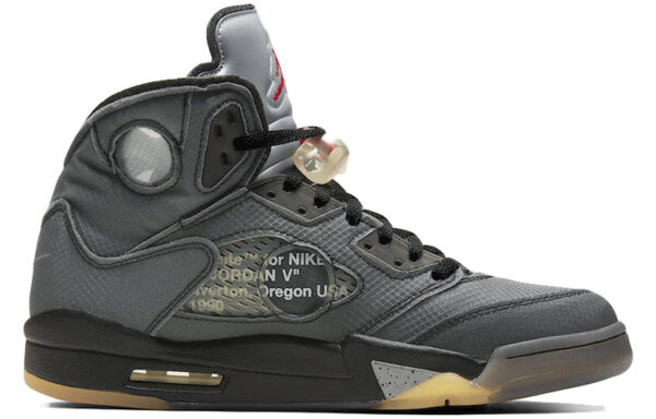 Air Jordan 5 X Off-White Retro SP 'Muslin' CT8480-001 | ICNY SPORT - Image 2