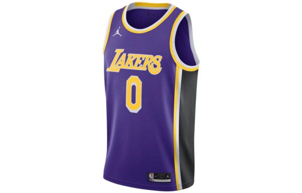Air Jordan NBA Kyle Kuzma Los Angeles Lakers 2022/23 Statement Edition Swingman Jersey #0 CV9481-506 | ICNY SPORT - Image 2