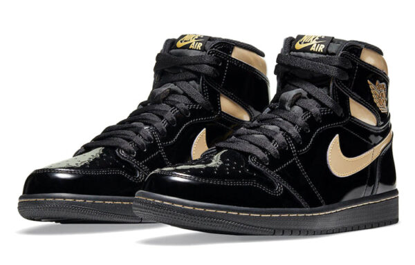 Air Jordan 1 Retro High OG 'Black Metallic Gold' 555088-032 | ICNY SPORT - Image 3