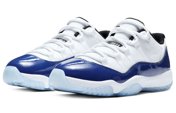 (WMNS) Air Jordan 11 Retro Low 'Concord Sketch' AH7860-100 | ICNY SPORT - Image 3