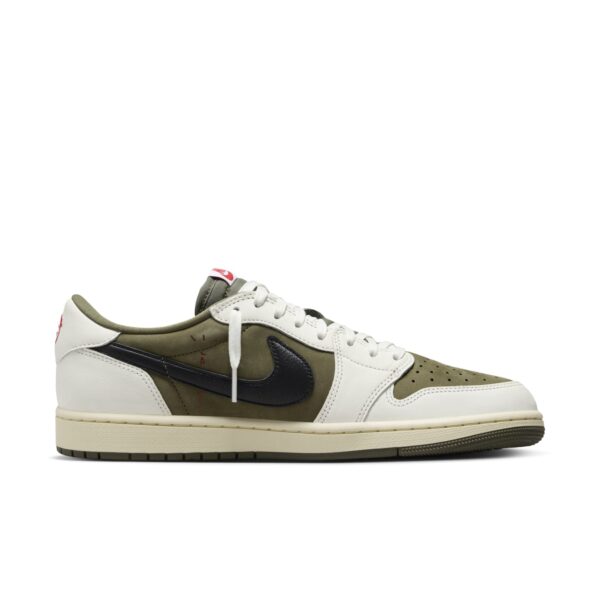Air Jordan 1 Retro Low OG SP X Travis Scott 'Medium Olive' DM7866-200 - Image 2