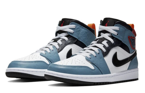 Facetasm X Air Jordan 1 Mid 'Fearless' CU2802-100 | ICNY SPORT - Image 3