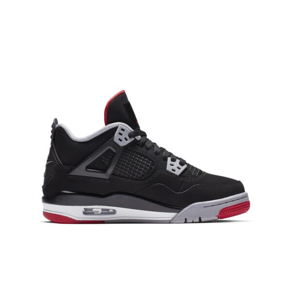 (GS) Air Jordan 4 Retro OG 'Bred' 2019 408452-060 | ICNY SPORT - Image 6