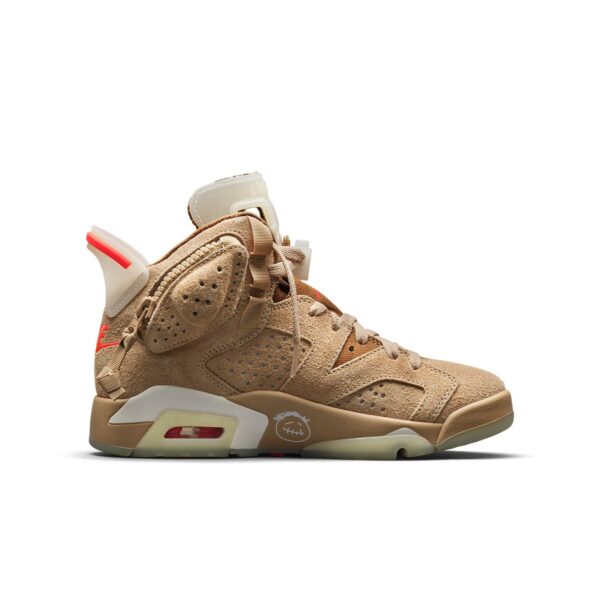 Air Jordan 6 Retro X Travis Scott 'British Khaki' DH0690-200 | ICNY SPORT - Image 2