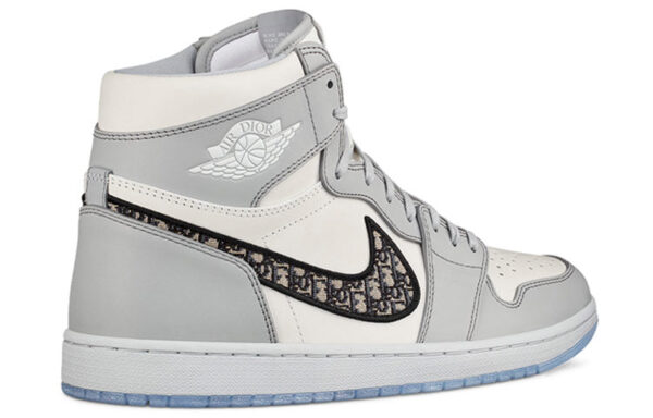 Air Jordan 1 High OG X Dior 'White Wolf Grey' CN8607-002 | ICNY SPORT - Image 3
