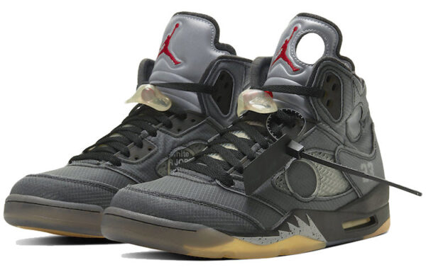 Air Jordan 5 X Off-White Retro SP 'Muslin' CT8480-001 | ICNY SPORT - Image 3