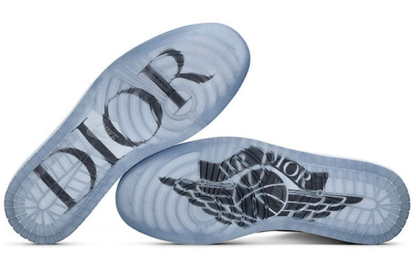 Air Jordan 1 High OG X Dior 'White Wolf Grey' CN8607-002 | ICNY SPORT - Image 4