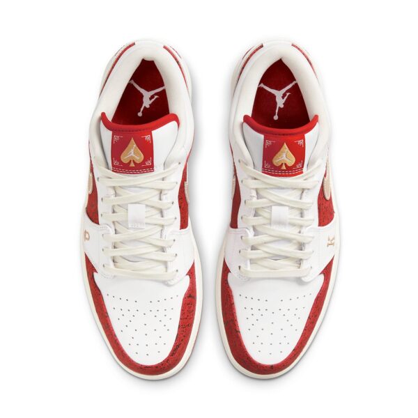 Air Jordan 1 Low SE 'Spades' DJ5185-100 - Image 4