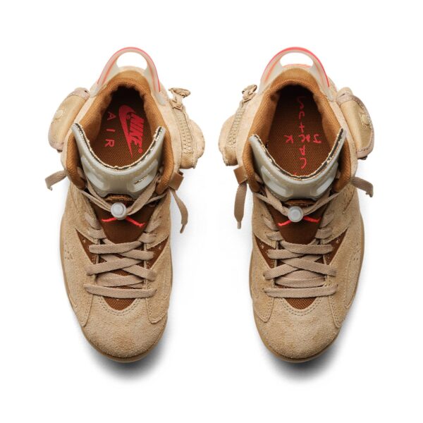 Air Jordan 6 Retro X Travis Scott 'British Khaki' DH0690-200 | ICNY SPORT - Image 4