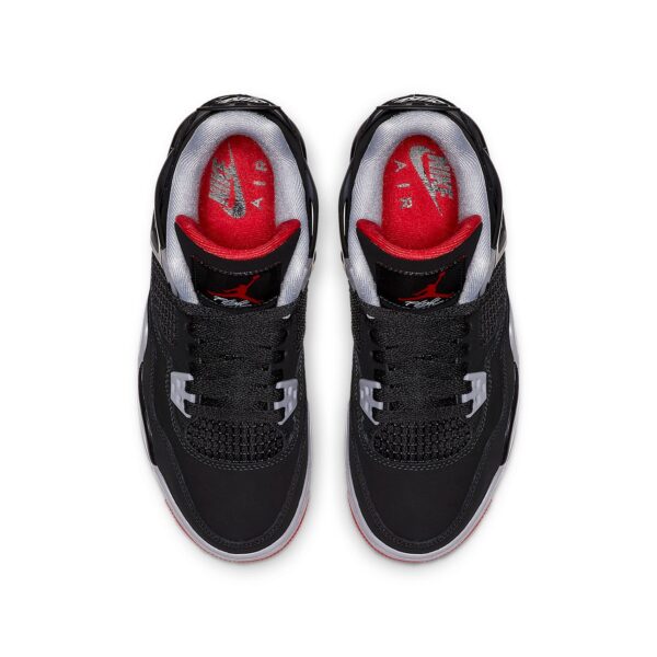(GS) Air Jordan 4 Retro OG 'Bred' 2019 408452-060 | ICNY SPORT - Image 2