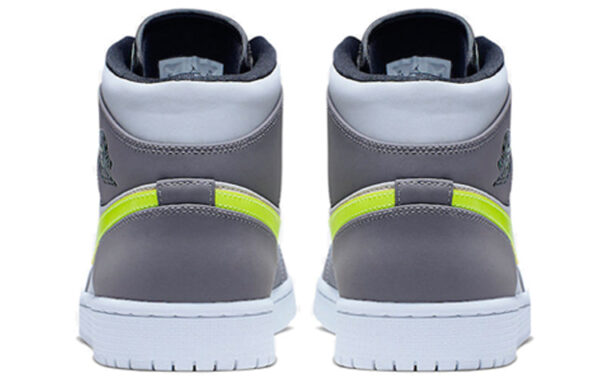 Air Jordan 1 Mid 'Gunsmoke Volt' 554724-072 | ICNY SPORT - Image 4