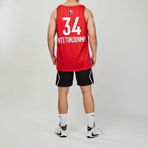 Air Jordan NBA All-Star Edition Swingman Basketball Jersey 'Red' CJ1063-662 | ICNY SPORT - Image 4