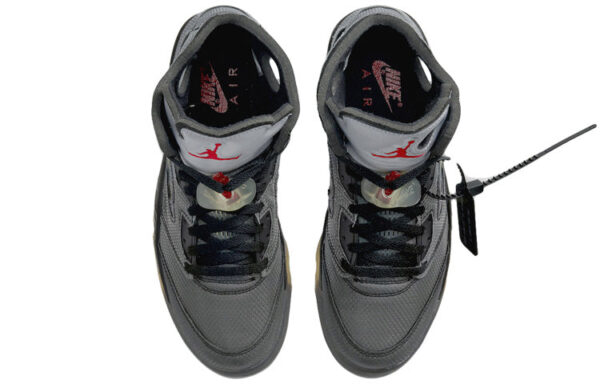 Air Jordan 5 X Off-White Retro SP 'Muslin' CT8480-001 | ICNY SPORT - Image 4