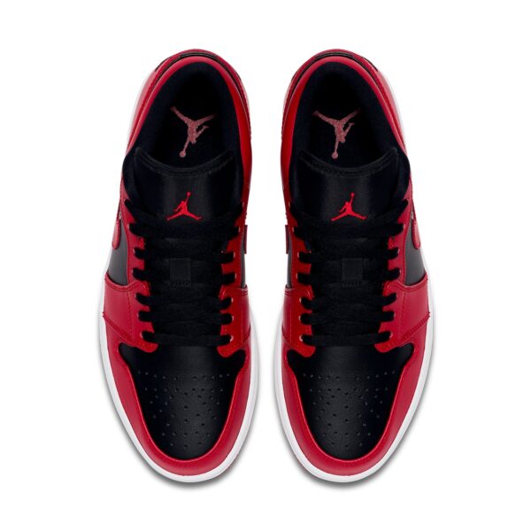 Air Jordan 1 Low 'Reverse Bred' 553558-606 | ICNY SPORT - Image 4