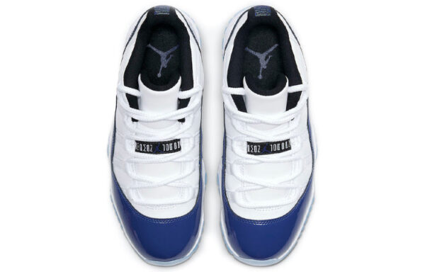 (WMNS) Air Jordan 11 Retro Low 'Concord Sketch' AH7860-100 | ICNY SPORT - Image 4