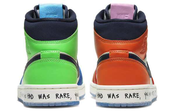 (WMNS) Air Jordan 1 Mid X Melody Ehsani 'Fearless' CQ7629-100 | ICNY SPORT - Image 4