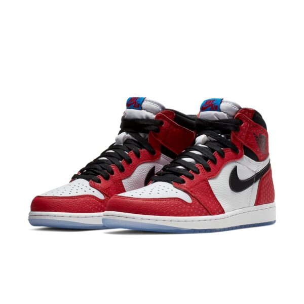 Air Jordan 1 Retro High OG 'Spider-Man Origin Story' 555088-602 | ICNY SPORT - Image 2