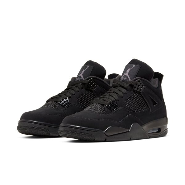 Air Jordan 4 Retro 'Black Cat' 2020 CU1110-010 - Image 3