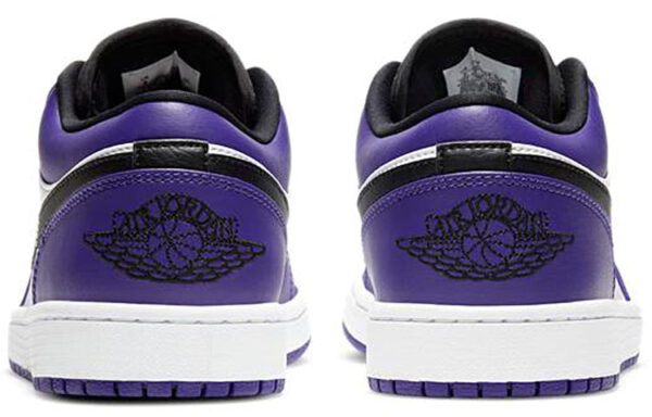 Air Jordan 1 Low 'Court Purple White' 553558-500 | ICNY SPORT - Image 5