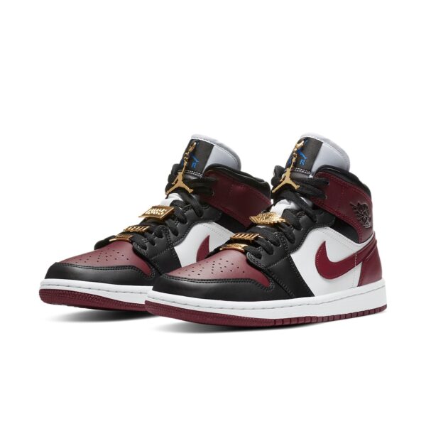 (WMNS) Air Jordan 1 Mid SE 'Gold Pendants' CZ4385-016 | ICNY SPORT - Image 3