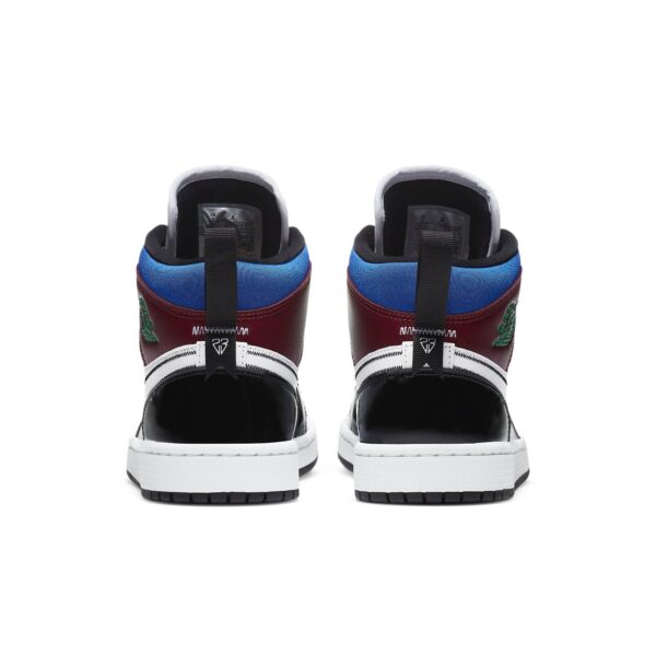 (WMNS) Air Jordan 1 Mid SE 'Black White Multi-Color' DB5454-001 | ICNY SPORT - Image 5