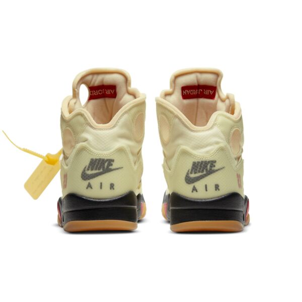 Air Jordan 5 X Off-White SP 'Sail' DH8565-100 | ICNY SPORT - Image 5