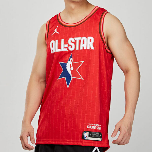 Air Jordan NBA All-Star Edition Swingman Basketball Jersey 'Red' CJ1063-662 | ICNY SPORT - Image 6