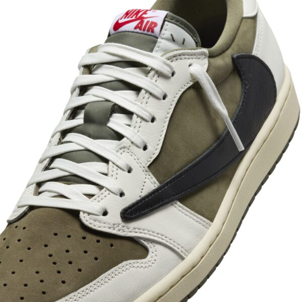 Air Jordan 1 Retro Low OG SP X Travis Scott 'Medium Olive' DM7866-200 - Image 7