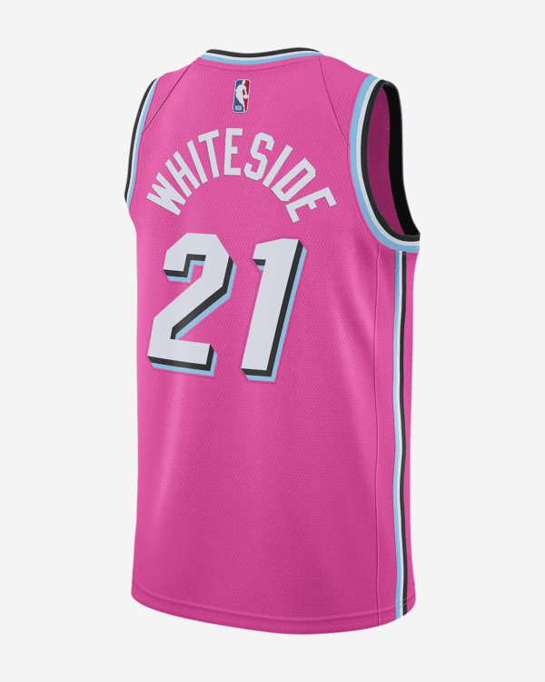 Jimmy Butler #22 – Miami Heat 2021 “Earned Edition” Swingman Jersey – Pink - Image 4