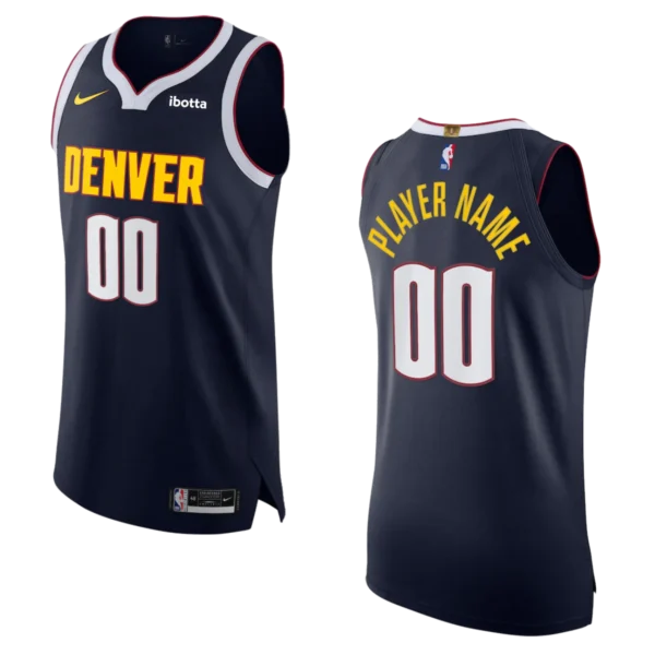 Men’s Russell Westbrook #4 Denver Nuggets Jersey – 2024 Icon Edition Navy | Stitched NBA Basketball Jersey - Image 2