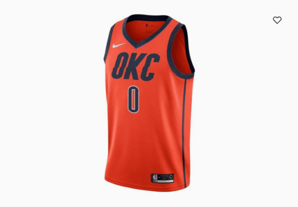 Russell Westbrook #0 – OKC Thunder 2018–19 "Earned Edition" Swingman Jersey (Orange) - Image 3