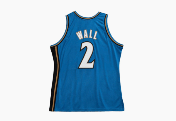 John Wall #2 – Washington Wizards 2010–11 Hardwood Classics Jersey – Blue - Image 4