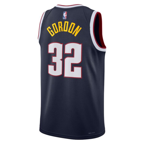 Men’s Aaron Gordon #32 Denver Nuggets Jersey – 2024 Icon Edition Navy | Stitched NBA Basketball Jersey - Image 2