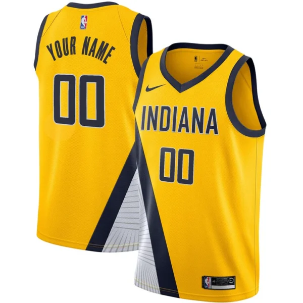 Men’s Ben Sheppard #26 Indiana Pacers Jersey – 2023 Draft Statement Edition Yellow | Stitched NBA Basketball Jersey - Image 5