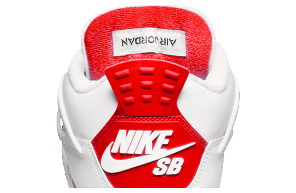 Nike SB X Air Jordan 4 Retro SP 'Varsity Red' Friends & Family DR5415-106 | ICNY SPORT - Image 6