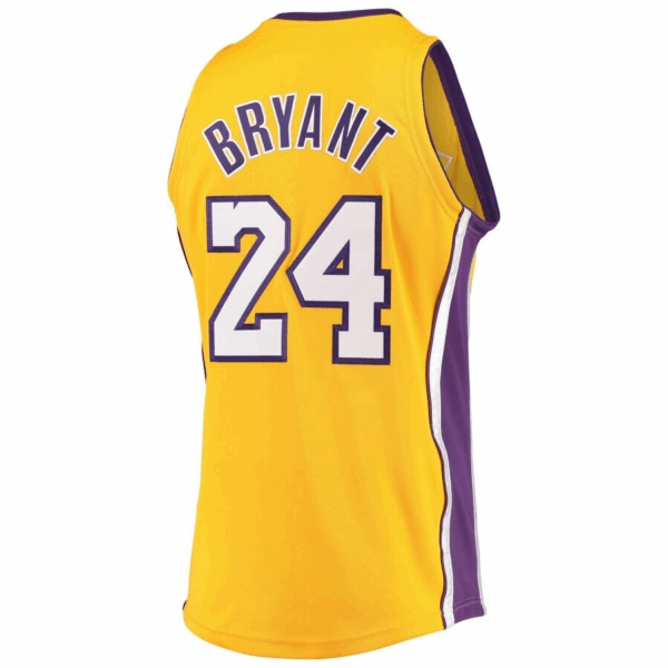 Men's Kobe Bryant Lakers #24 "Mamba Forever" HWC 2009-10 Jersey - Image 4