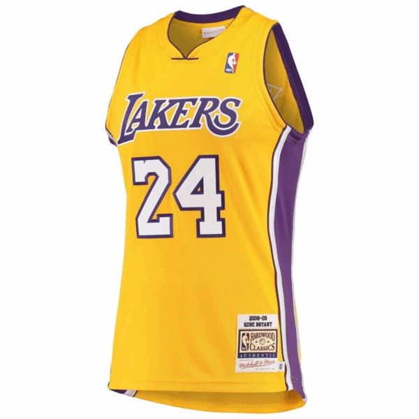 Men's Kobe Bryant Lakers #24 "Mamba Forever" HWC 2009-10 Jersey - Image 3