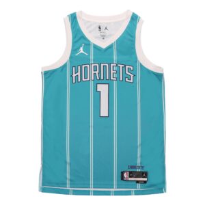 Air Jordan Dri-FIT NBA Charlotte Hornets Lamelo Ball Icon Edition 2022/23 Swingman Jersey 'Green' DN1998-415 | ICNY SPORT