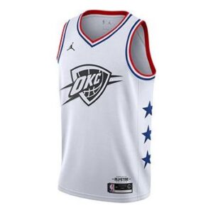 Nike NBA 2019 All-Star Thunder Russell Westbrook Jersey White AQ7297-110 | ICNY SPORT
